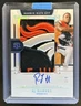 2025 National Treasures RJ Harvey Rookie Hats Off Signatures RC Patch Auto #/5