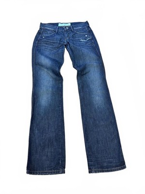 Y2K Freeman T. Porter Low Rise Bootcut Jeans W26 Dark Wash