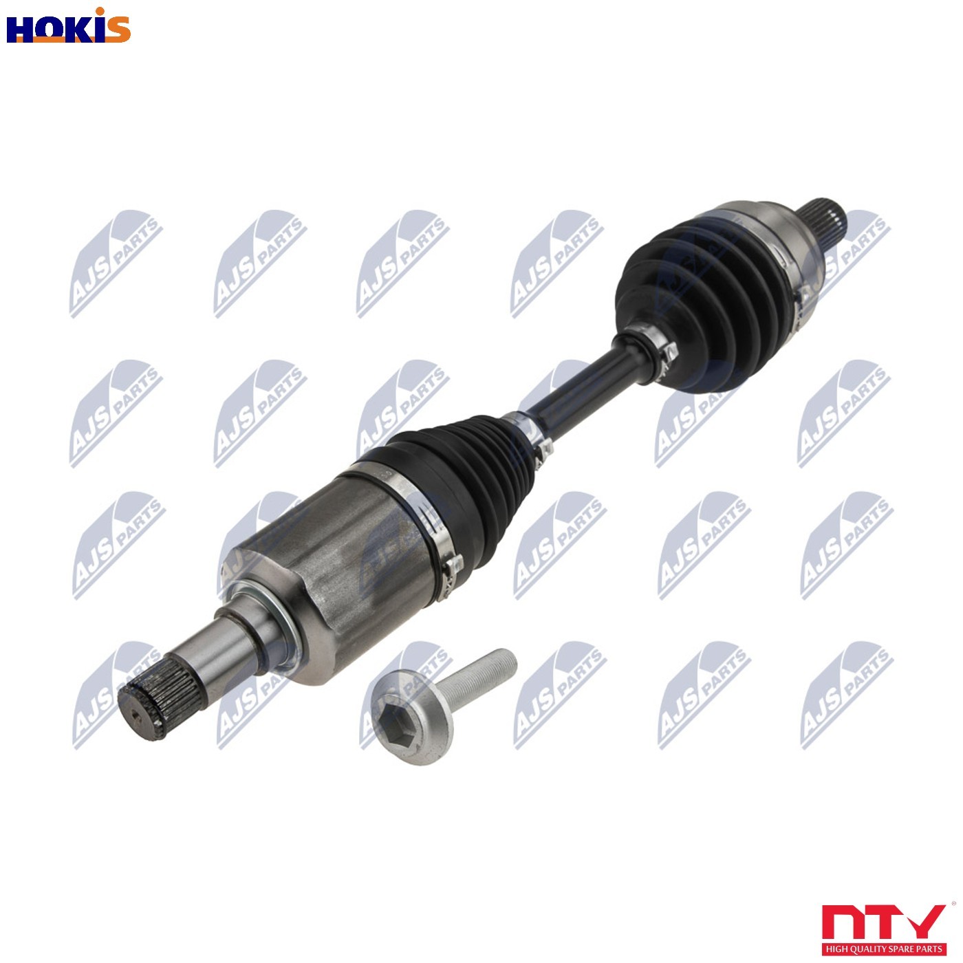 NTY Drive Shaft NPW-ME-179 For Mercedes-Benz Automatic Right Front 27x30 - Image 5