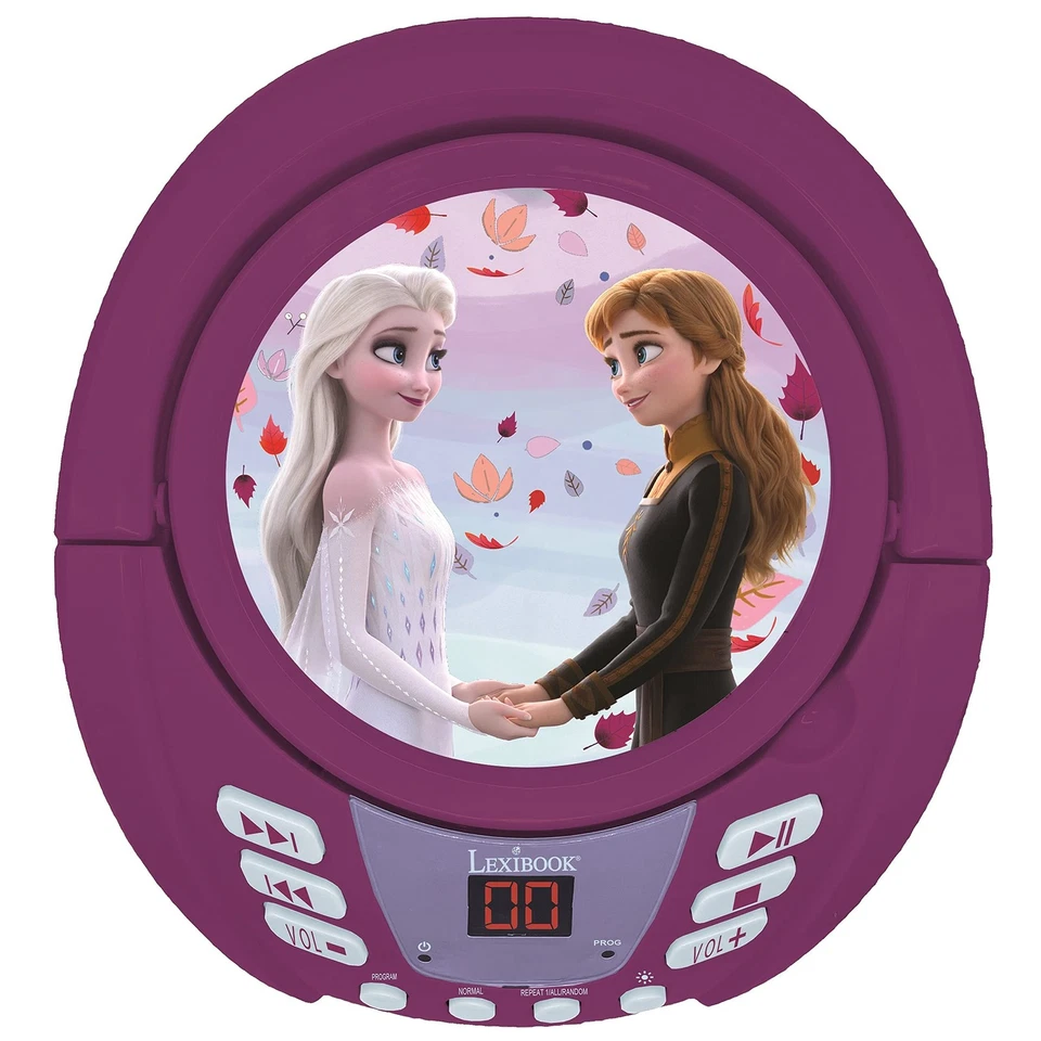 RCD109FZ Disney Frozen 2-Bluetooth CD Player for Kids – Portable Multicoloure... - Bild 3 von 4