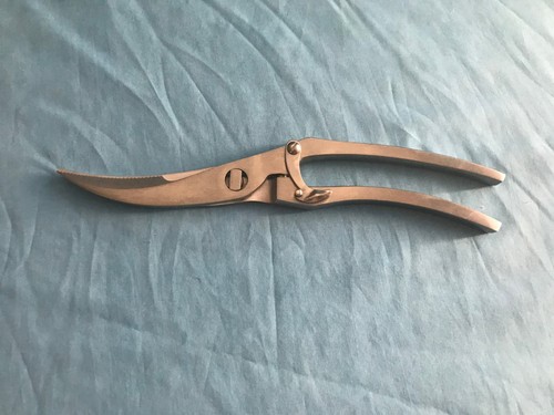 Heavy-Duty Commercial Grade Stainless-Steel Kitchen Poultry Shears / Scissors