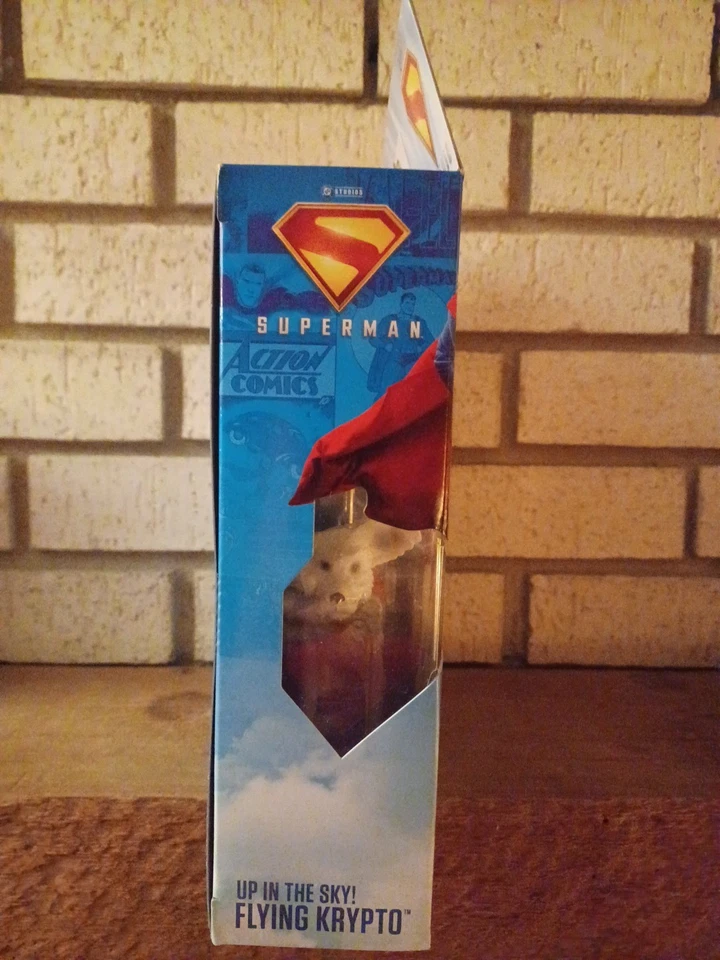 Superman Handheld Flying Krypto Vehicle Toy *New With Box *DC Comics  - Image 3 of 4