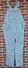 Carhartt Women's 2XL 20 Tall Brewster Railroad Stripe Bib Overall