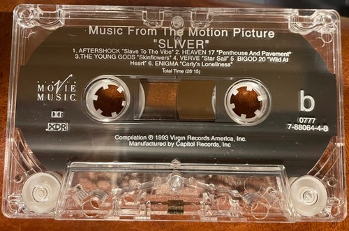 Various - Sliver (Music From The Motion Picture) (Cassette) (VG) - Picture 3 of 3