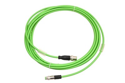 Beckhoff ZK1090-3161-3050, 182829 Green M12 EtherCAT Male-Male 5M Cable NOS