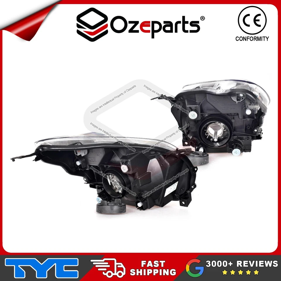 Set / Pair of LH+RH Head Light Lamp For Suzuki Alto Hatch GF 2009~2014 - image 2 of 4