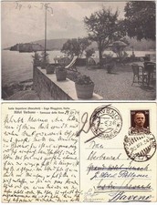 ISOLA SUPERIORE (PESCATORI) -VERBANIA- HOTEL VERBANO - TERRAZZO DELLE ROSE-33412