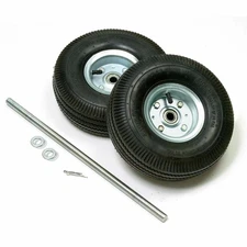Global Industrial Replacement Pneumatic 10" Hand Truck Wheel Kit