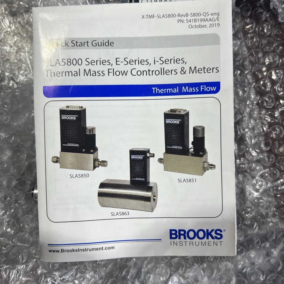 Controlador de flujo másico Brooks 5850E nuevo 1 pieza Foto 3 de 3