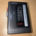 Sony TCM-21 Portable Cassette Recorder One-Touch Recording Vintage Works Good