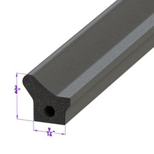 Door Side Seal For Cadillac Deville Eldorado Series 62 1955-1958 Lp 40-d