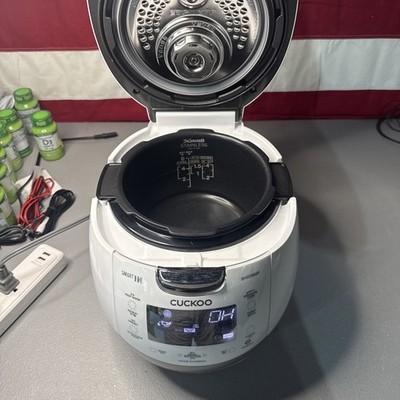 CUCKOO 6-Cup Smart IH Pressure Rice Cooker CRP-BHSS0609F Stainless Works