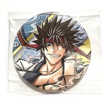 Rurouni Kenshin Sagara Sanosuke Badge Collection Rare Anime Merchandise