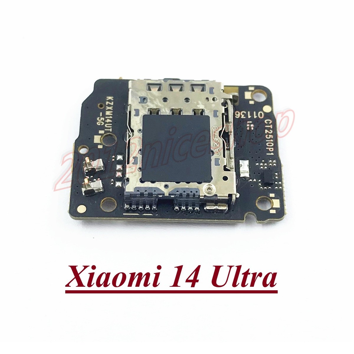 New OEM Sim Card Holder Reader Mic Board For Xiaomi 14 Ultra / MI