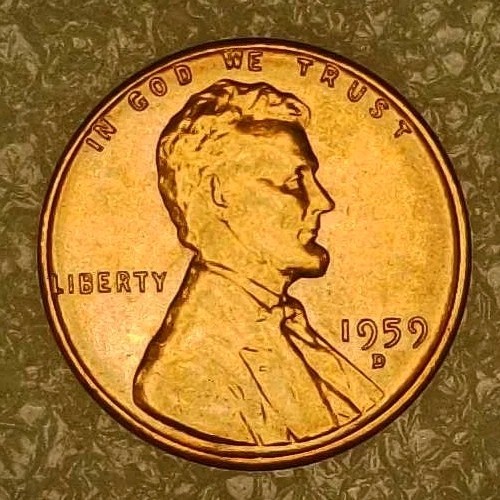 1959-D LINCOLN MEMORIAL CENT DDO W/ RPM- 1ST YEAR OF MEMORIAL REVERSE