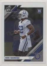 2019 Panini Donruss Optic Rookies Ben Banogu #124 00c9