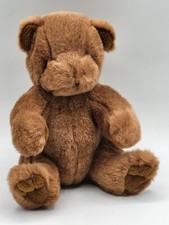 Vintage GUND Classic Plush Brown Tender Teddy Bear Small 7" 1989 Rare Toy