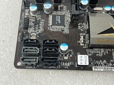 難ありマザボ　CPU メモリ付き　ASROCK　Z77 Pro4　LGA1155 ASRock Z77 Pro4, LGA 1155, Intel (90-MXGKS0-A0UAYZ