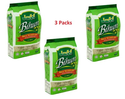3 X JATI Bihun Rice Vermicelli 350g - Cholesterol - Free Food - Halal Certified
