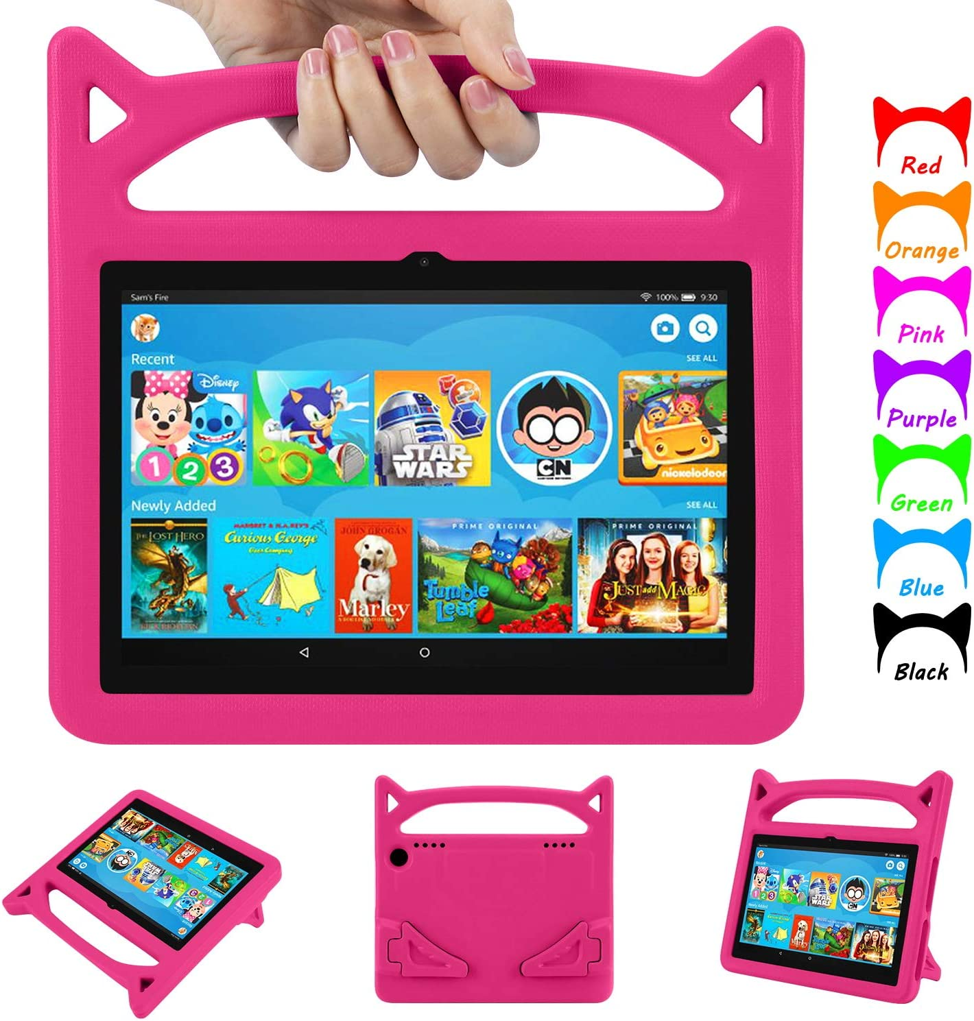 Fire HD 8 Tablet Case, Amazon Fire 8 Tablet Case, Kindle Fire 8 Case Kids(Fit F eBay