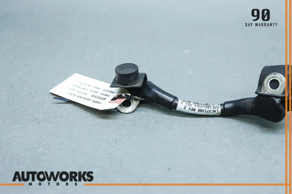 Cable de caja relé de fusibles trasero debajo del capó 98-03 Jaguar XJ8 Vanden Plas X308 OEM Foto 3 de 4