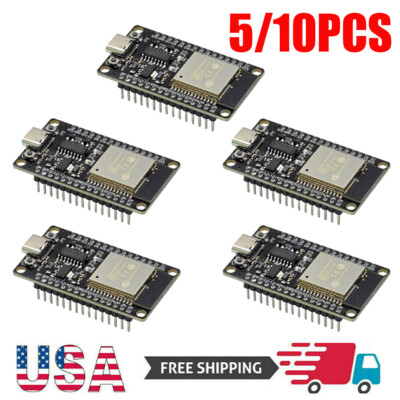 10x ESP32-WROOM-32 Modul – 4MB, WiFi, Bluetooth – Espressif Original