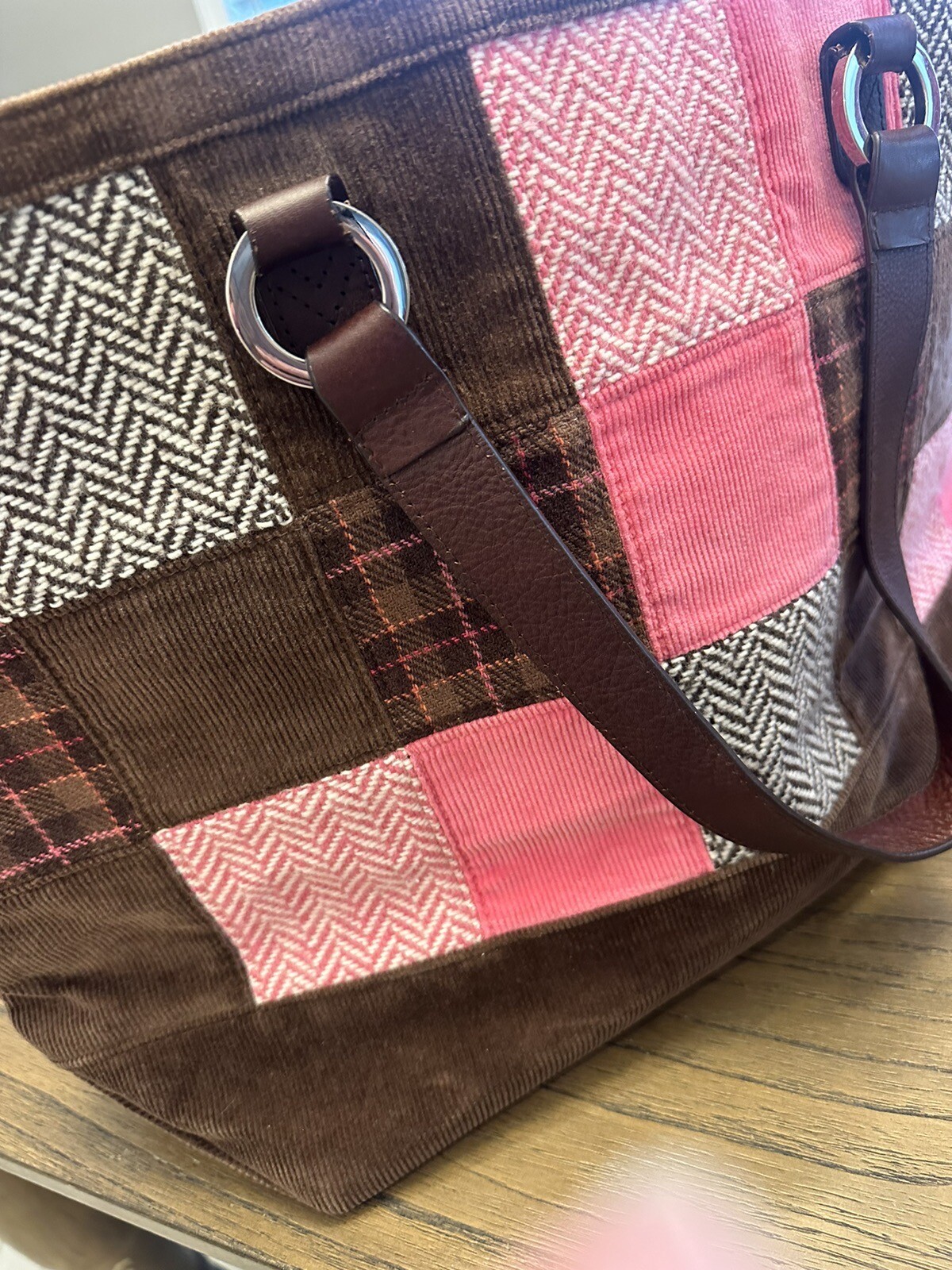 Vineyard Vines Large Corduroy Patchwork Multi Col… - image 4