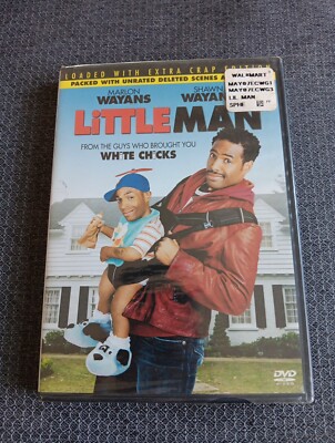 Little Man (DVD, 2005, Widescreen, Loaded with Extra Crap Edition) NEW Wayans