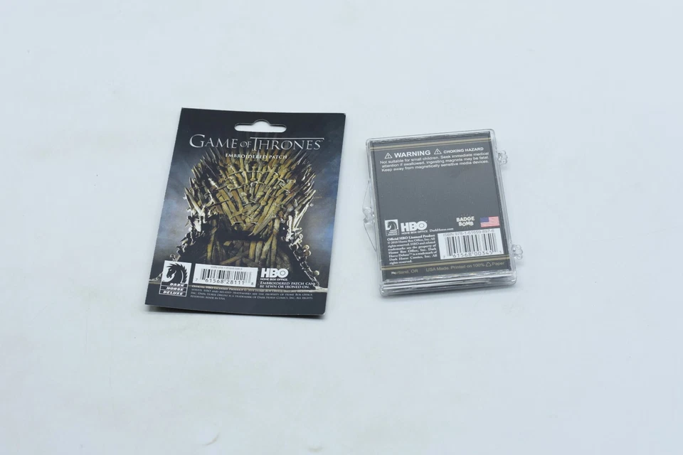 Juego de imanes Dark Horse Juego de Tronos de 4 piezas Jon Dragon 2018 y parche Martell - SÍ Foto 2 de 2