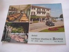 Novara Saluti dall'Hotel Giardino di Arona Lago Maggiore - non spedita f. g.