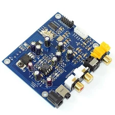 ES9038 Q2M I2S DSD Fiber Coaxial Input Decoder Board DAC