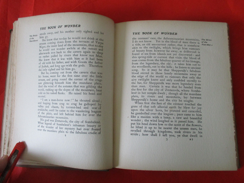 DAS WUNDERBUCH von LORD DUNSANY HERAUSGEGEBEN von WILLIAM HEINEMANN 1912 1. AUFLAGE - Bild 20 von 24