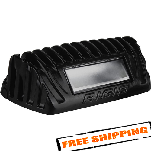 Rigid Industries Rigid LED Scene Light - 1x2 65deg Amber / Black Housing / Each (RIG86630) main image 1