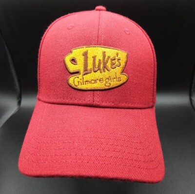 Luke's Diner Gilmore Girls Wool Blend Red Baseball Hat Cap