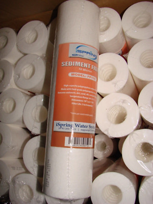 Lot of 12 iSpring 10 Micron Universal Sediment Filters Model FP110