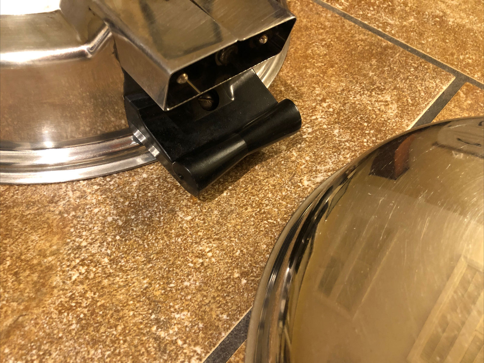 SALADMASTER Electric Skillet Vapo 7817 Stainless Steel Waterless Tested