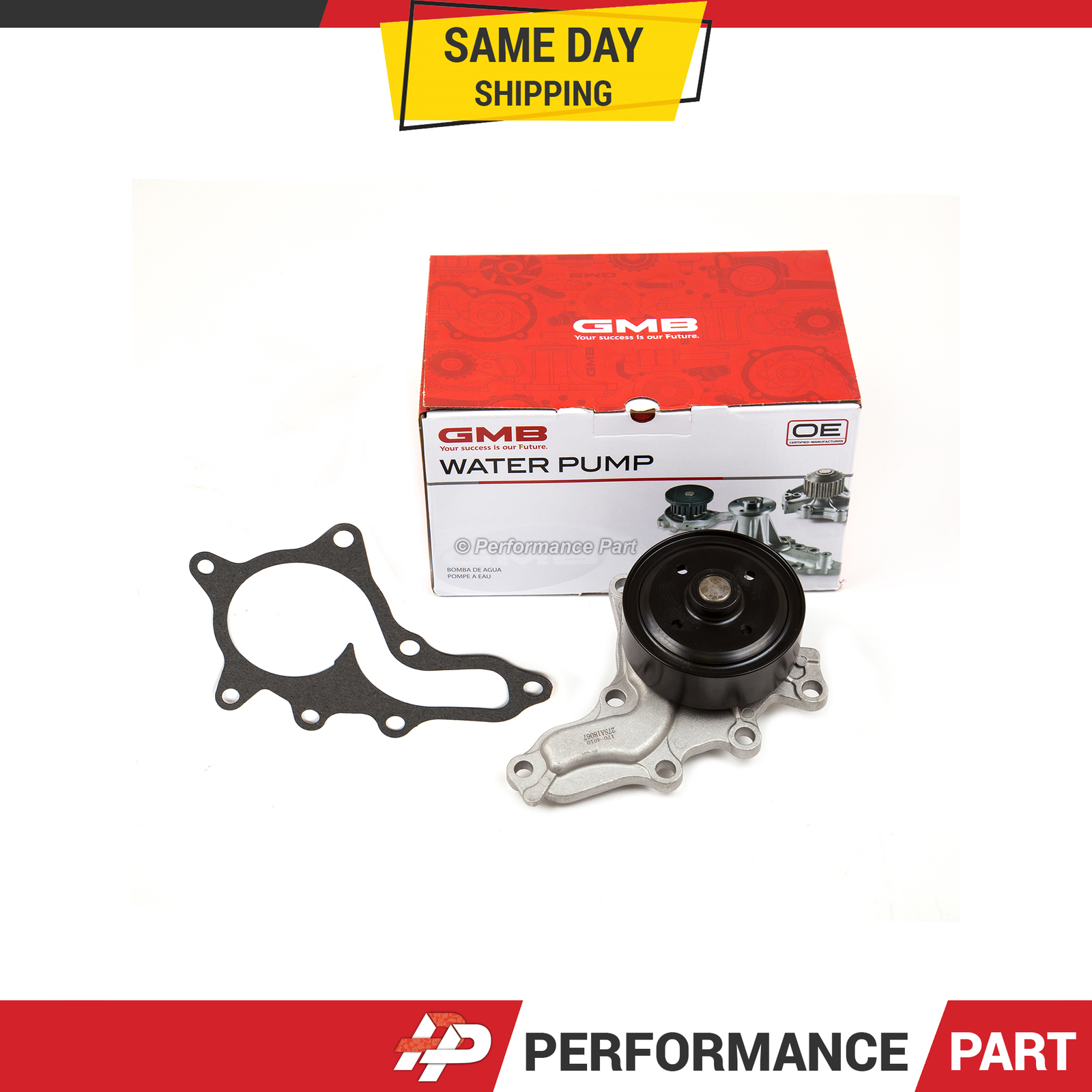 Water Pump for Toyota Camry Rav4 Highlander Sienna Venza Scion tC 2.5 2