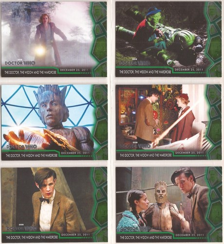 Doctor Who Serie 5-7: Especiales Dr, Viuda y Armario, Juego de 6 Cartas de Persecución #CS11-1-6