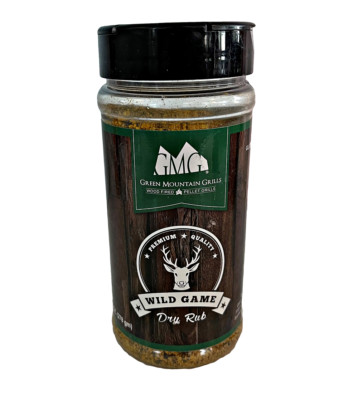 GMG WILD GAME Dry Rub, Green Mountain Grills Barbecue Seasoning Spice, GMG-7006