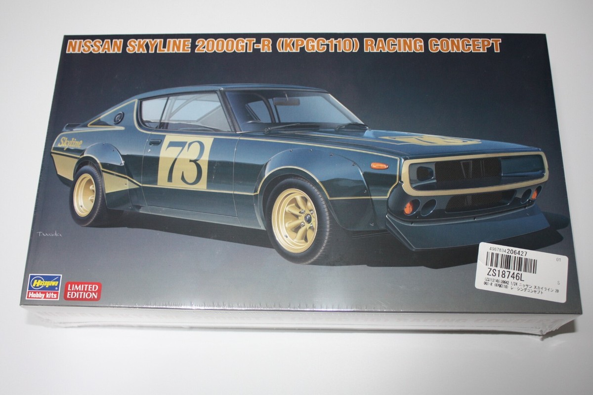 Hasegawa 1/24 NISSAN SKYLIN 2000GT-R RACING CONCEPT(KPGC110) MODEL