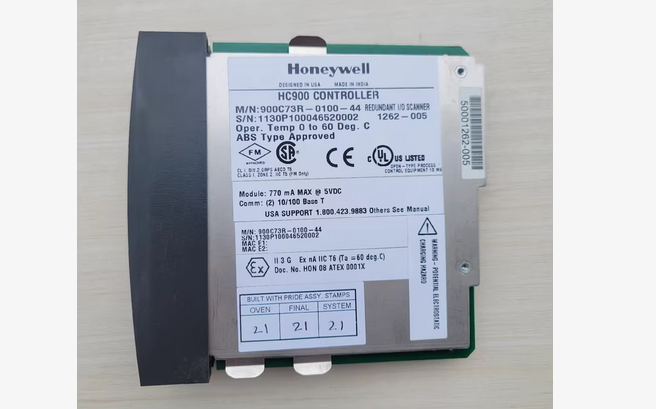 Honeywell 900C73R-0100-44 HC900 Controller Redundant I/O