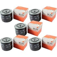 5X Mahle ÖLfilter OC 133 Oil Filter FüR Alfa Romeo Giulietta 116 Seat Ibiza