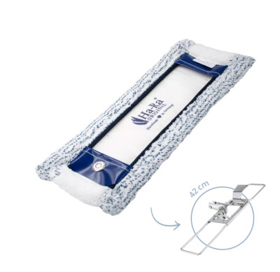 1 x HaRa Mach 6 42  cm Ha-Ra Bodenfaser NEU Bodenexpress Bodentuch Mop Wischer