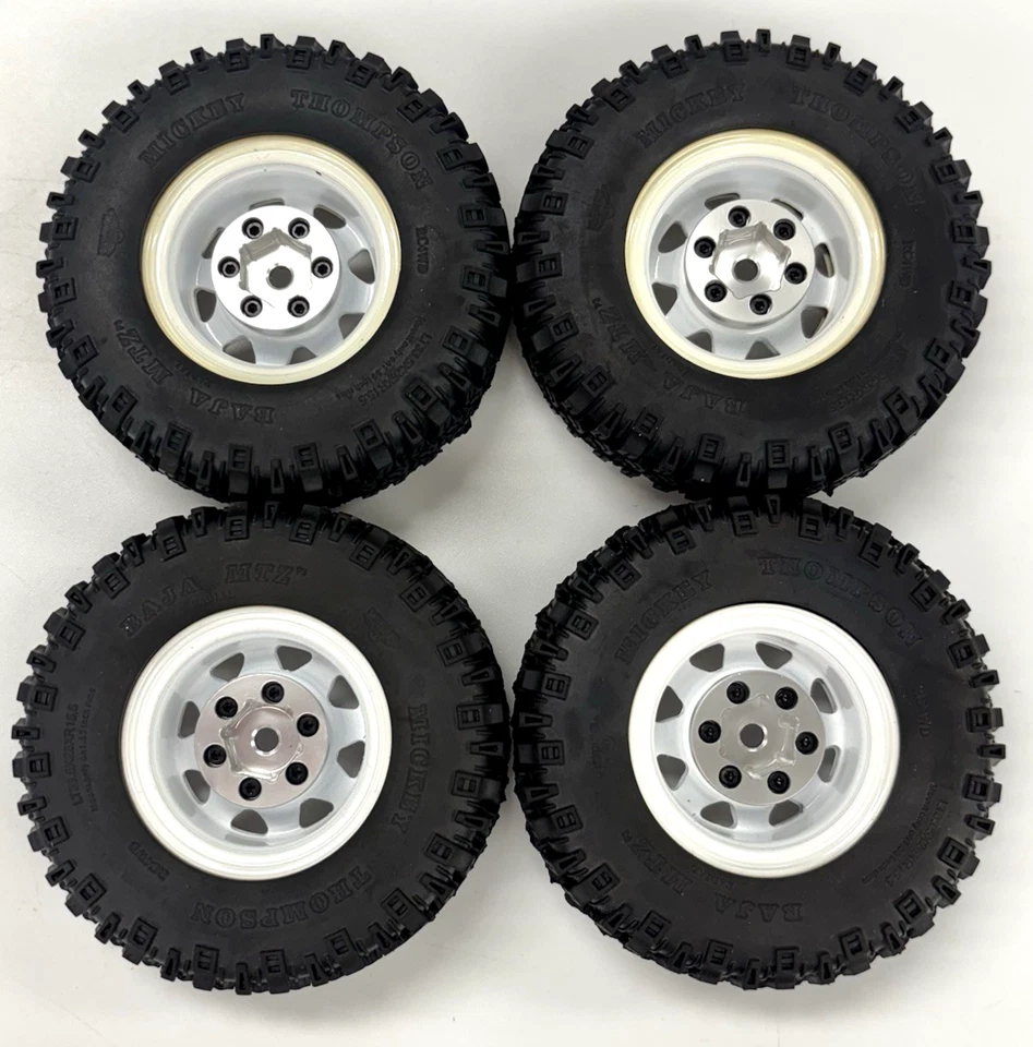 RC4WD 1.55 Inch Crawler Wheels Mickey Thompson Tyres ML1322 - Image 2 of 3