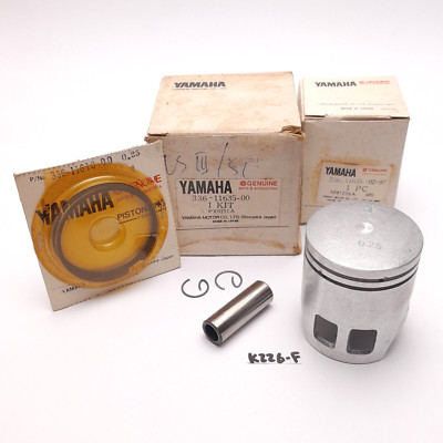 Yamaha LS 3 LS3 Piston Kit Set OS 0.25 NOS JAPAN #18