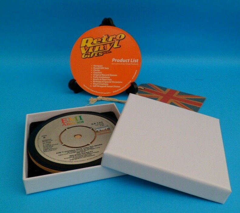 *NEW* Vinyl Record DRINKS COASTERS . Actual Singles . Music Themed Gift (LIST 1) - Picture 939 of 985