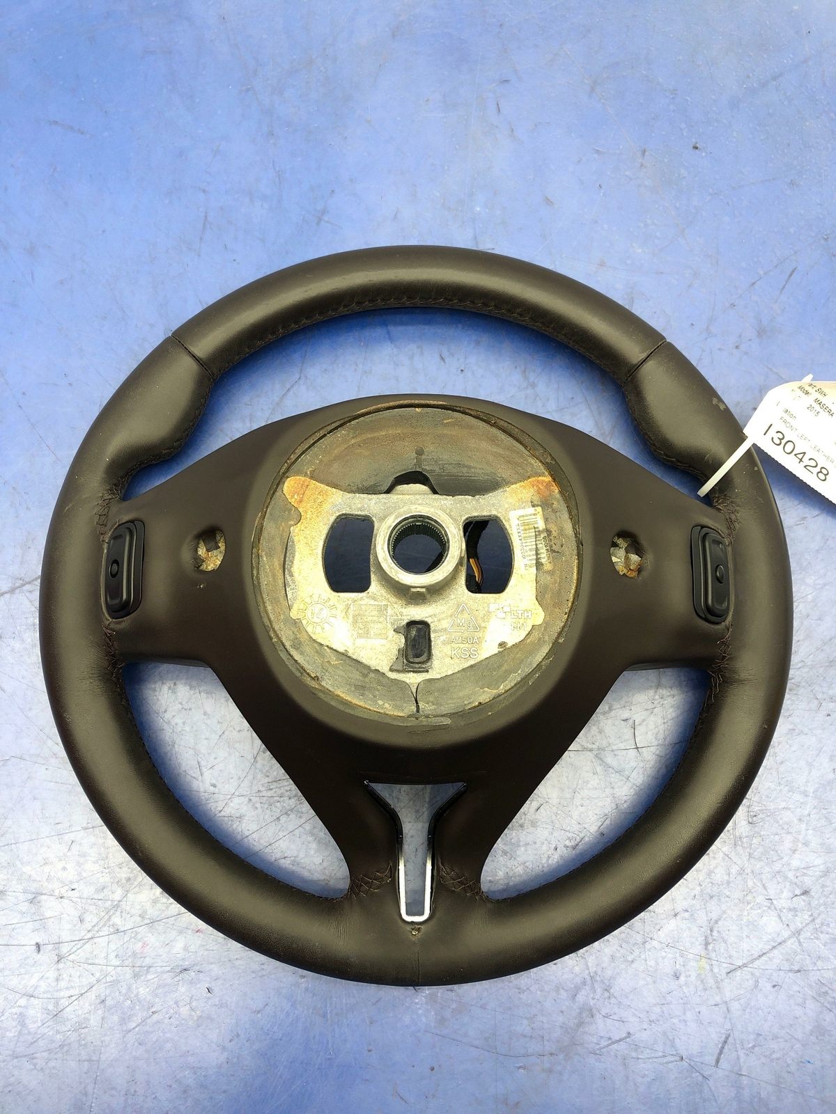 2014-2016 MASERATI QUATTROPORTE M156 FRONT LEATHER STEERING WHEEL 1033614XXXD