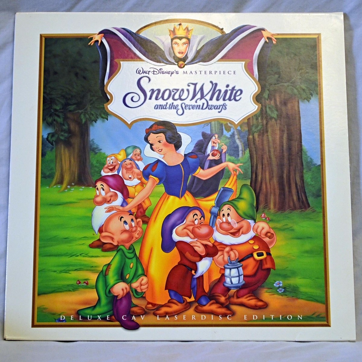 Laserdisc Disney's Snow White and the Seven Dwarfs Deluxe CAV 3