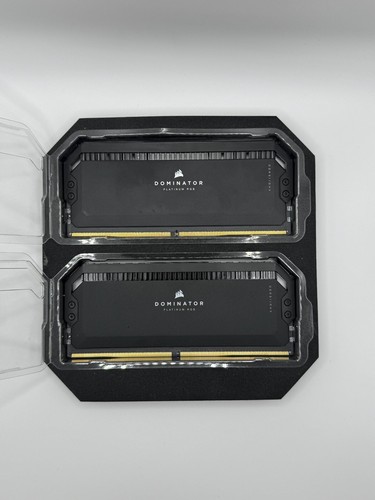 Corsair Dominator Platinum RGB 32GB (2x16GB) DDR5 DRAM 5200MHz Memory Kit