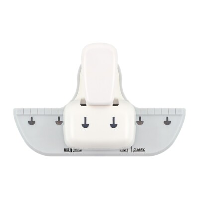Bira Craft Mushroom Disc bound Hole Punch, 4 Sheet Capacity, Nano/Mini/Classic/b